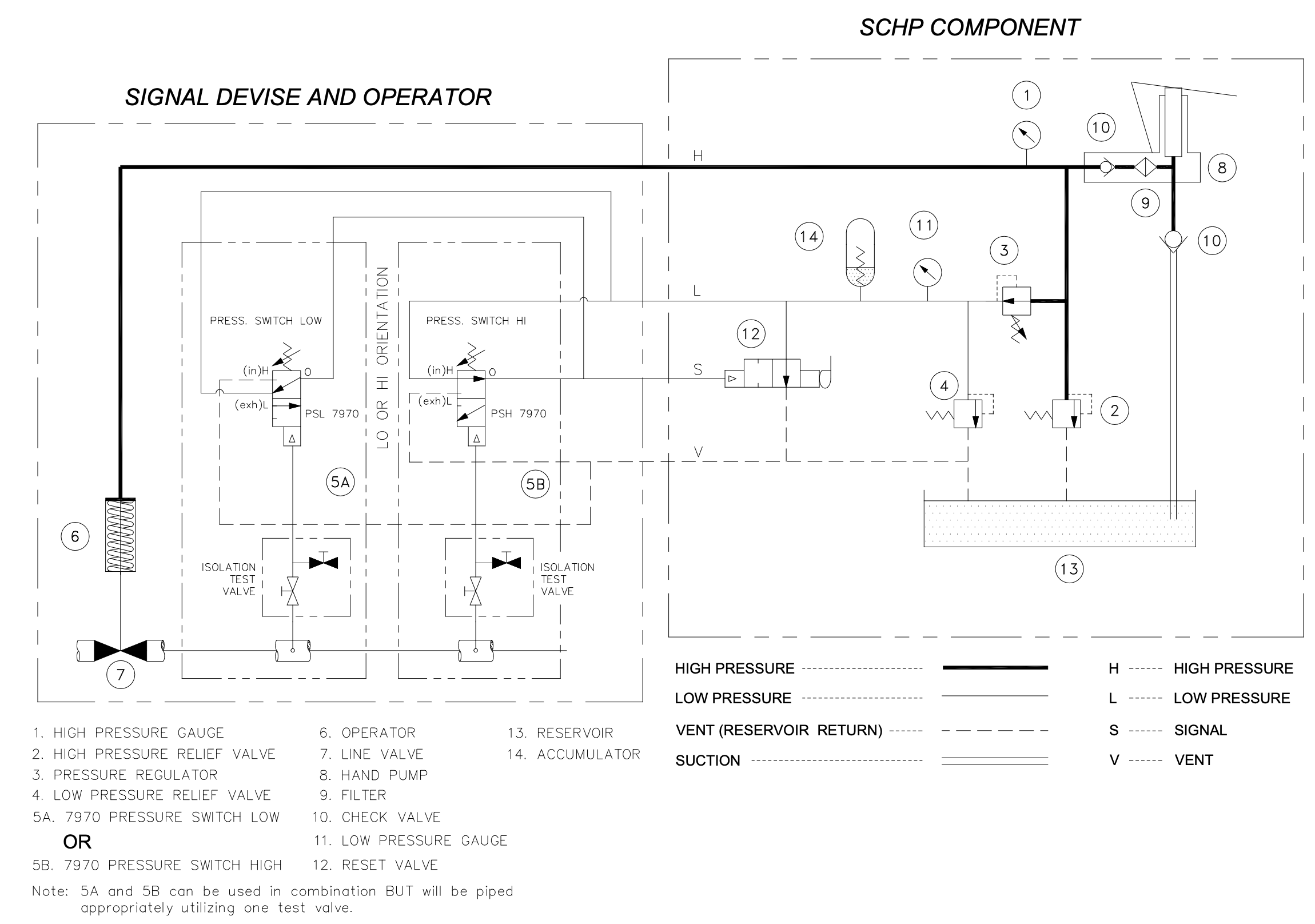 hydraulic pump schematic