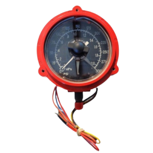 Murphy 4.5" Dia Panel Mount Switchgage, 0-200 PSI