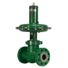 Fisher D4 Valve with 1" FNPT Body with 3/4" Port