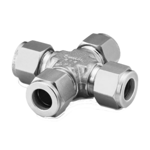 SS-600-4 Union Cross 3/8" T