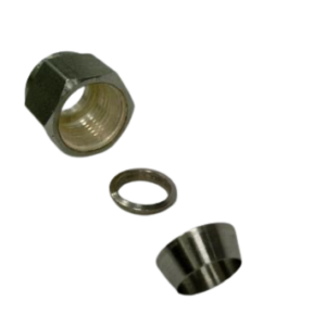 SS-600-NFSET Nut & Ferrule Set 3/8" T