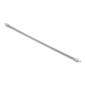 SS-6BHT-18 PTFE lined Braided hose assembly