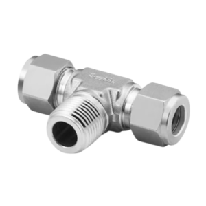SS-810-3TTM Male Branch Tee 1/2" T x 3/8" MNPT