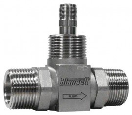 Turbine Flow meter Assy 1/2" x 1" MNPT Rnd, STD